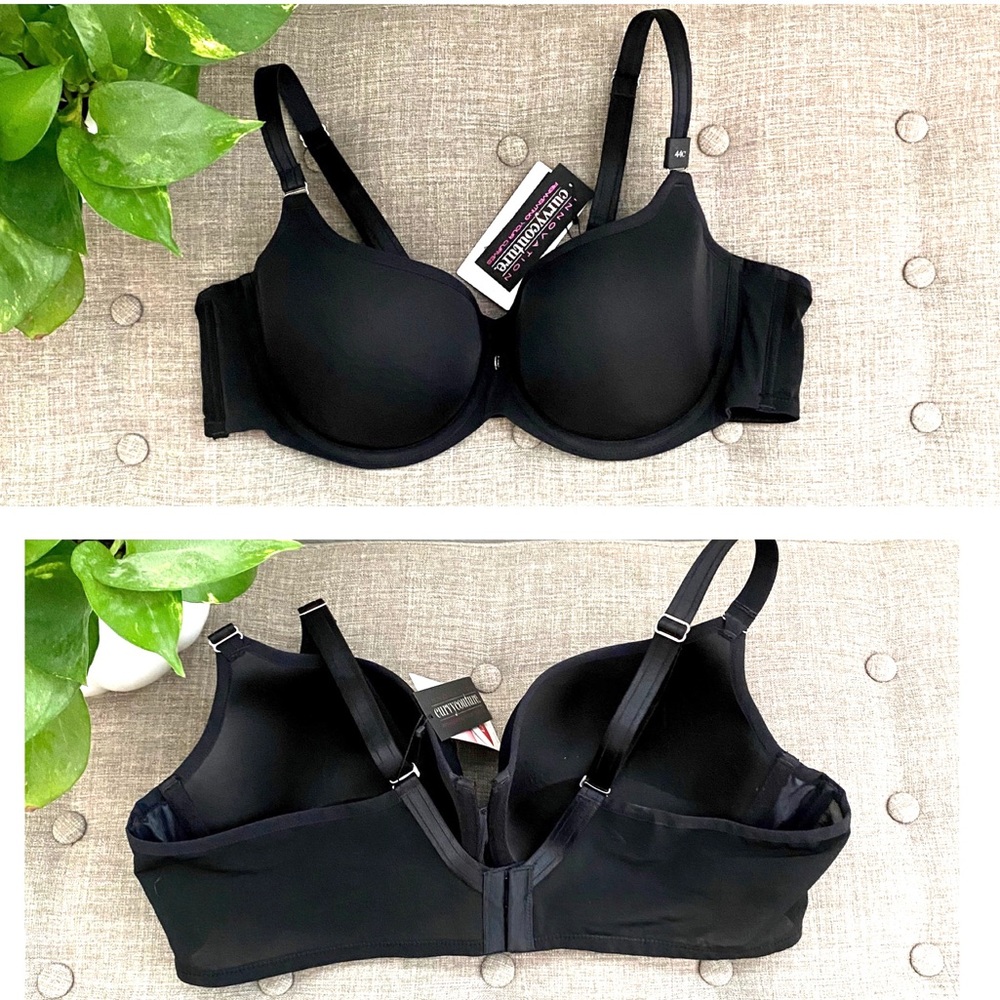 CURVY COUTURE Tulip Smooth Underwire Push Up Bra